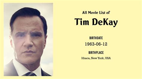 What Is <strong>Tim DeKay</strong>’s Wife’s Name? <strong>Tim</strong> is married to Elisa Taylor, an actor. . Tim dekay movies
